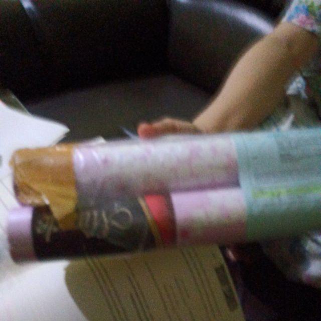 Genaris Wallpaper Dinding Sticker Wallpapaer Stiker 45cm X 5m Wallpeper Dandelion Pink