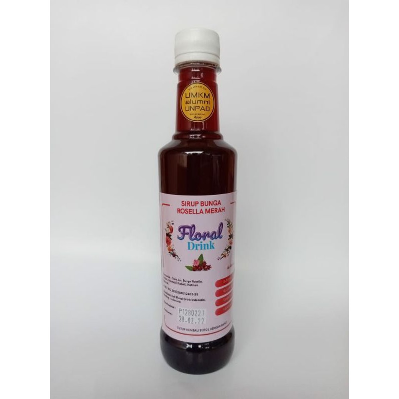 

Sirup Rosella Merah (Kental & Pekat) izin edar PIRT