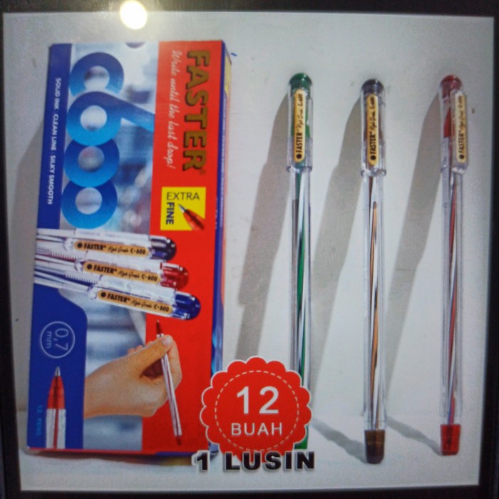 

Kusus Hari Ini Pulpen Faster C600 Trendi