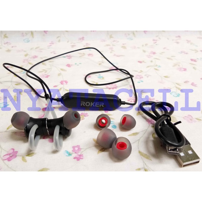 Handsfree Bluetooth Roker Club RB08 /Bluetooth V4.2 Headset Earphone