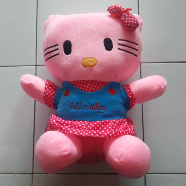 BONEKA HELLO KITTY KUCING LUCU SIZE 40 CM