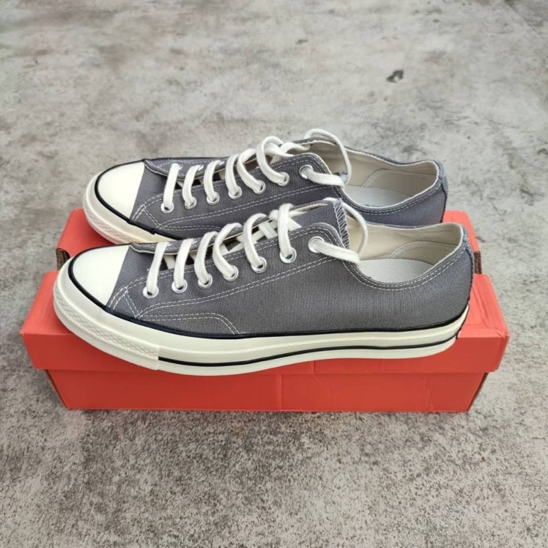 Converse Chuck Taylor 70s Low Mason Grey / Converse Original / Sepatu Pria / Sepatu Wanita /Sneakers