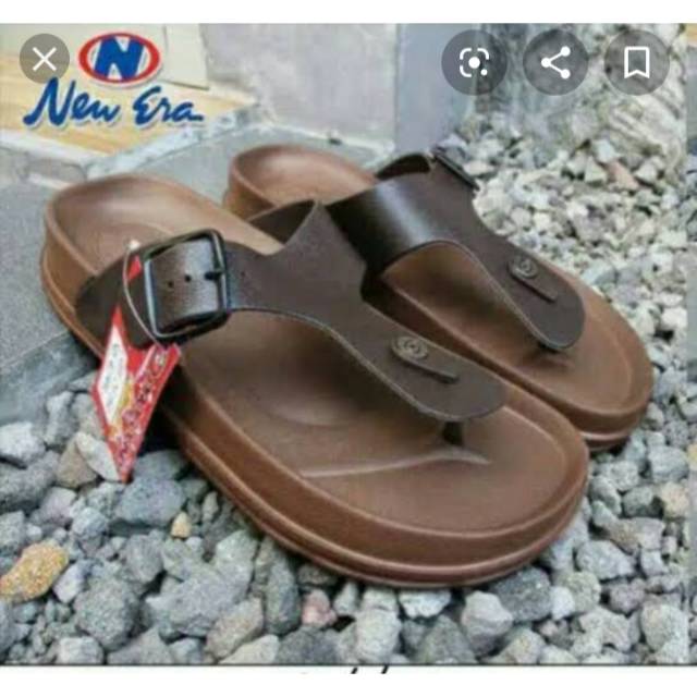 Sandal pria karet new era