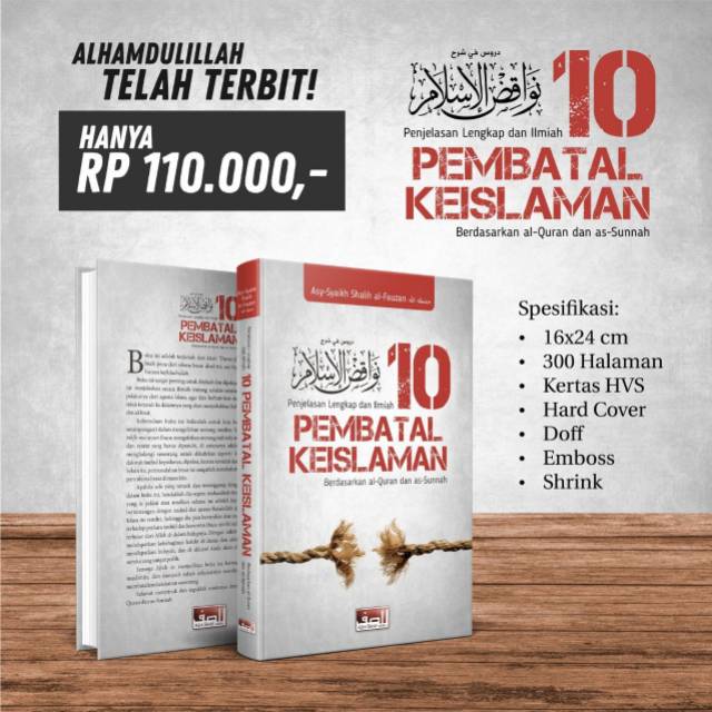 10 Pembatal Keislaman Terjemah Syarah Nawaqidul Islam