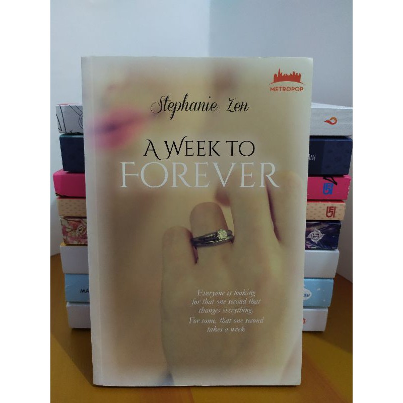 Preloved novel A Week To Forever (Stephanie Zen)