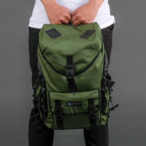 MULLER GREEN |MNM x McKinley| Tas Ransel Pria Wanita Backpack / Tas Punggung ORI - FREE RAINCOVER