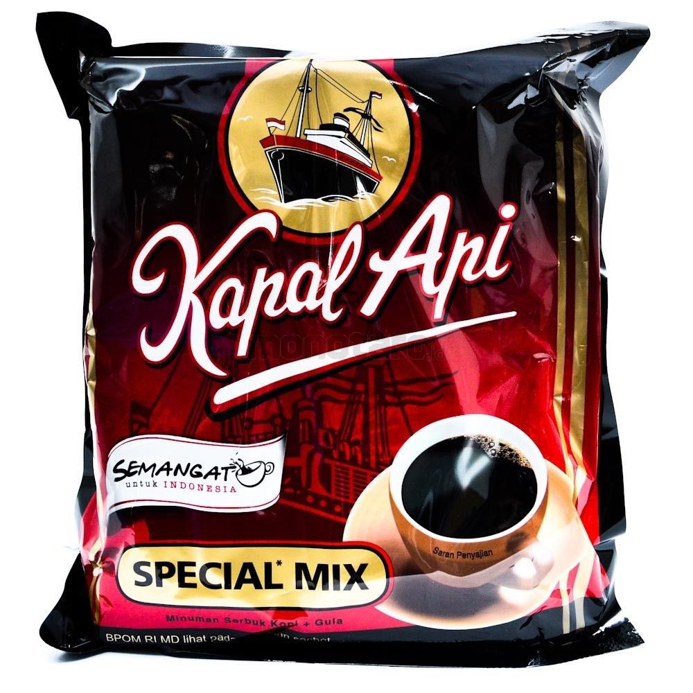 Kopi Kapal Api Minuman Sachet Special Mix Serbuk Kopi Gula Nikmat