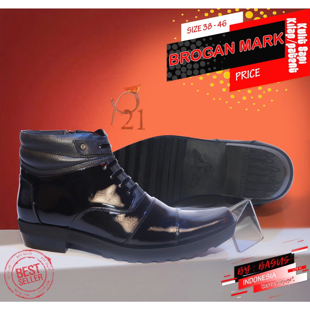 SEPATU PDH BROGAN MARK P21