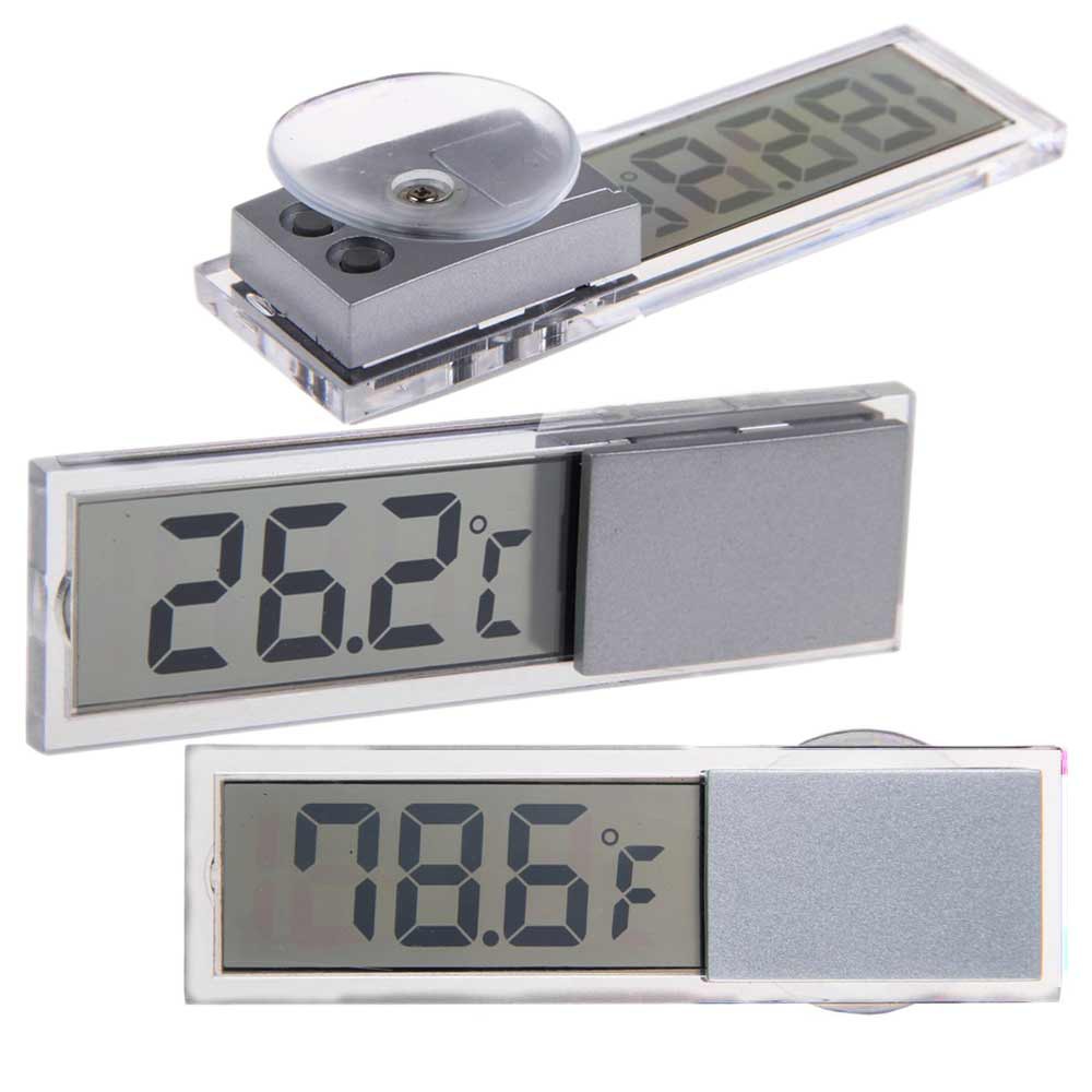Alat Pengukur Suhu Ruangan Digital Mobil Dop Tempel Car Temperature