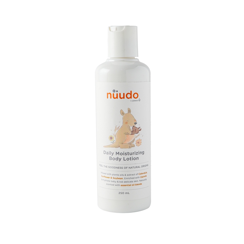 Nuudo Daily Moisturizing Kids Baby Body Lotion Krim Anak Bayi 250ml