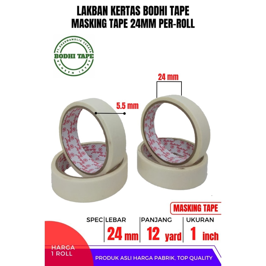 

MASKING BODHI TAPE TIPE P