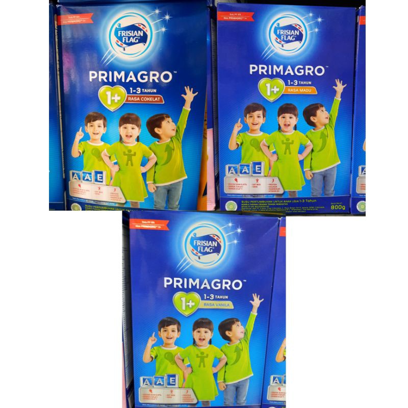 

Frisian Flag Primagro 1+ Madu/Vanila/Coklat 750 g