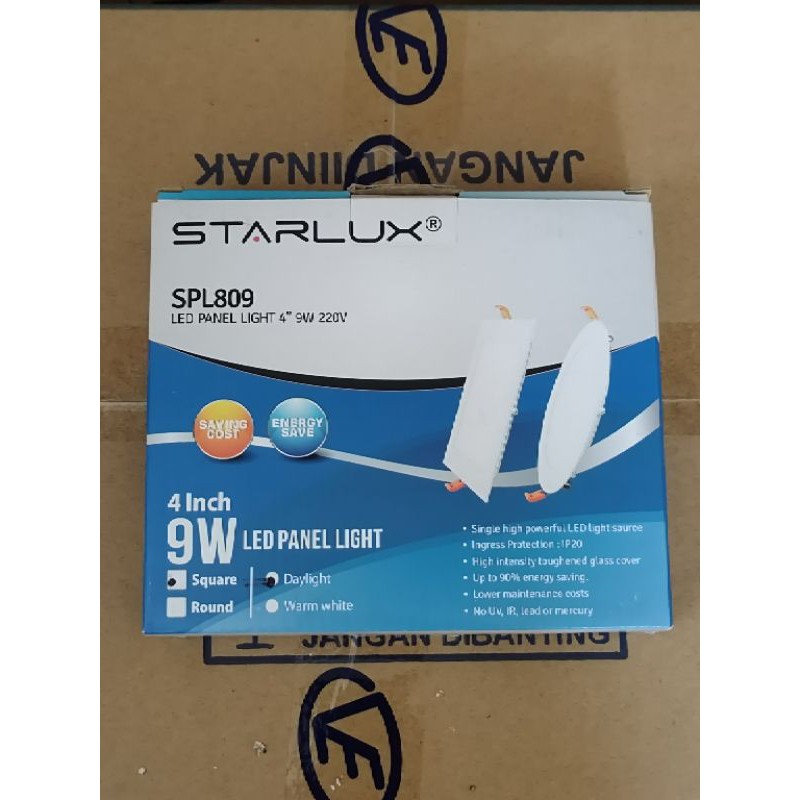 STARLUX LED PANEL 9W SEGI