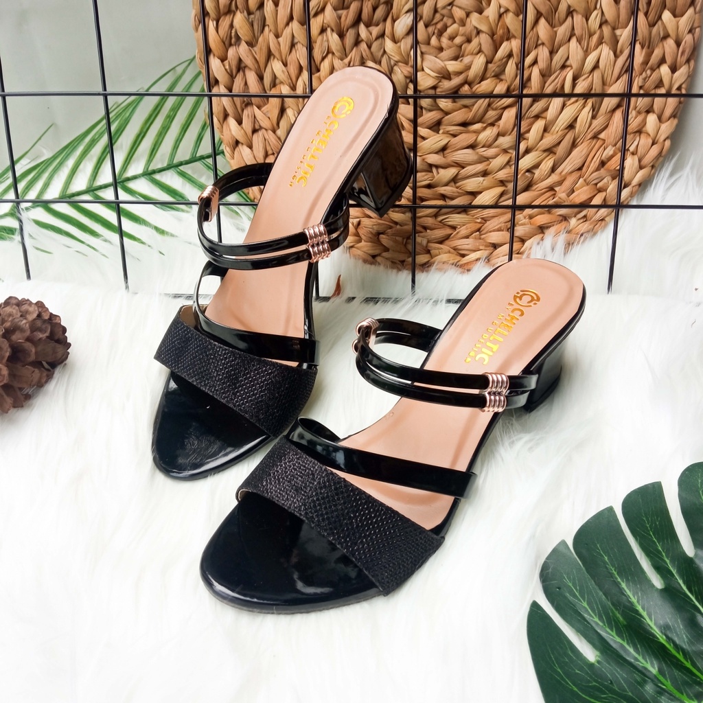 Sandal Heels Kondangan Hak Tahu Wanita|Sepatu Pesta Cewek|Sendal Perempuan Remaja 5m