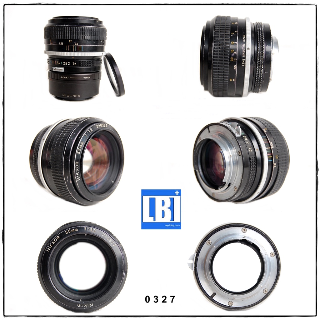 NIKON 55mm F1.2 PRE-AI NIKKOR 55mm F1.2 LBI JOGJA