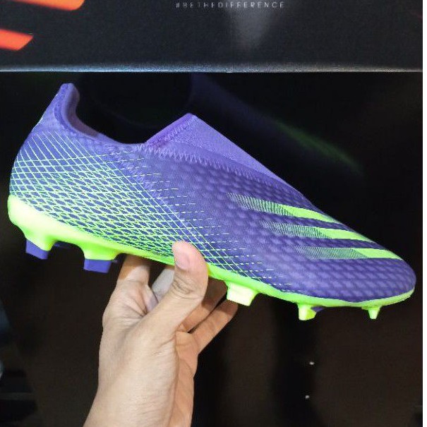 Adidas X Ghosted.3 LL FG Energy Ink EG8164 Sepatu Bola Adidas X Ghosted .3 Laceless Original