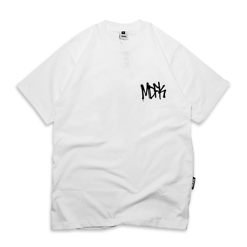 MDFK DEDICATED WHITE (NEW) TSHIRT SPLATER TAG SERIES