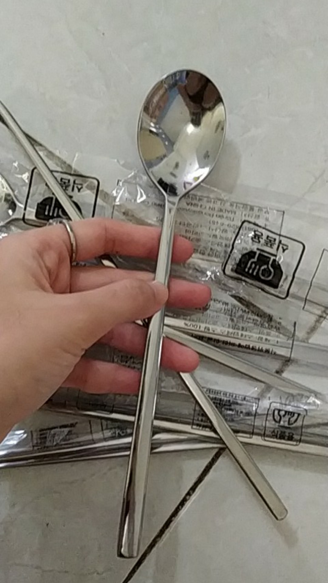 [real Pict] Sujeo Sendok Sumpit Korea Stainless