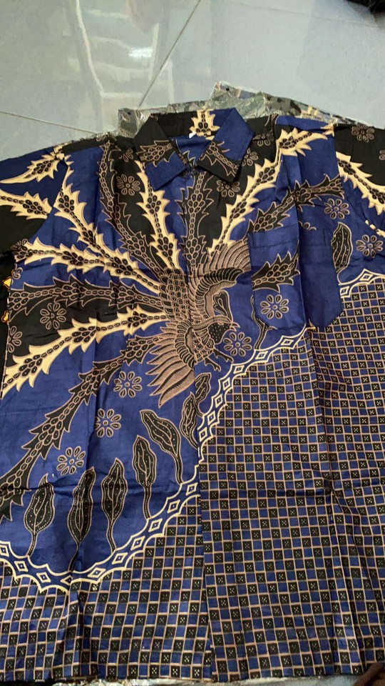 New Arrival Distro Batik Pria Sogan Hrb026 Batikaf Notoarto Batik Ipnu-ippnu Hem Pria Bell