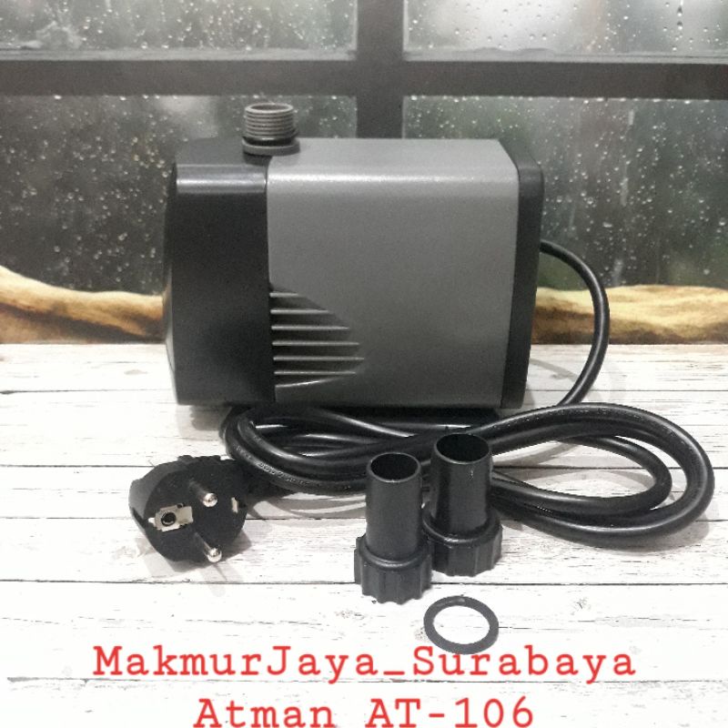 Atman AT-106 Pompa Celup Kolam/ Aquarium Submersible Water Pump