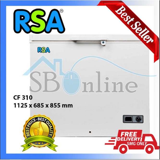 RSA Chest Freezer 310 Liter - CF 310