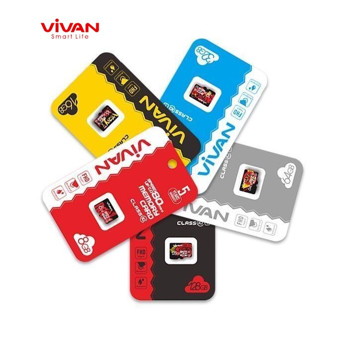 Micro SD VIVAN V64U10 64GB TF Card Memory Card Class 10 - Garansi Resmi vivan