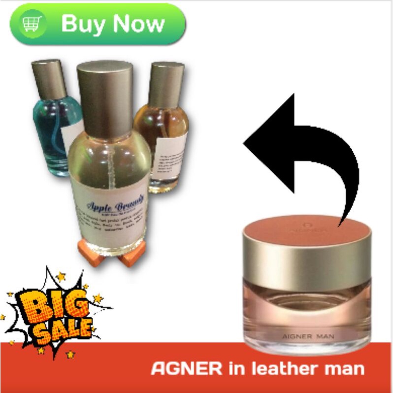 AIGNER IN LEATHER MAN SCENT PARFUM BANDUNG