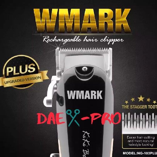 RK90 wmark ng 103 plus mesin cukur rambut wmark 103 hair clipper