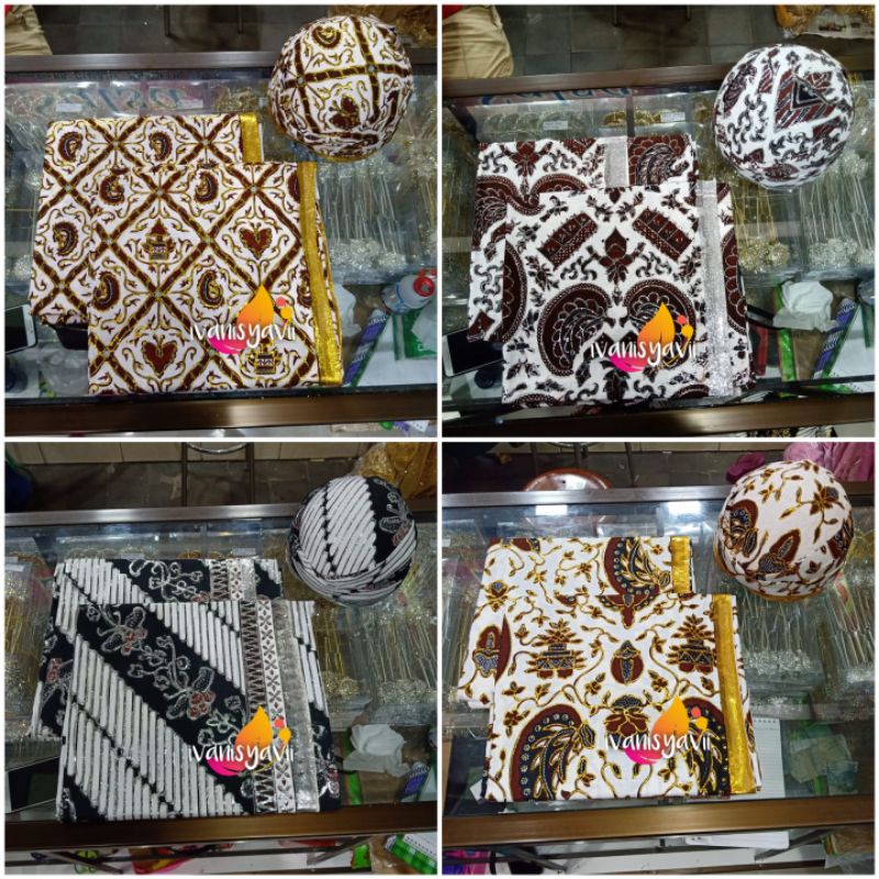 Set Blangkon dan jarik. BANYAK PILIHAN MOTIF