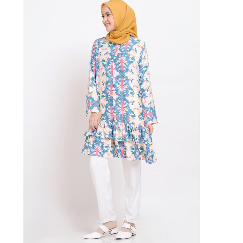 Serbuuuu.. ZM Zaskia Mecca - Sarina Blue Tunik