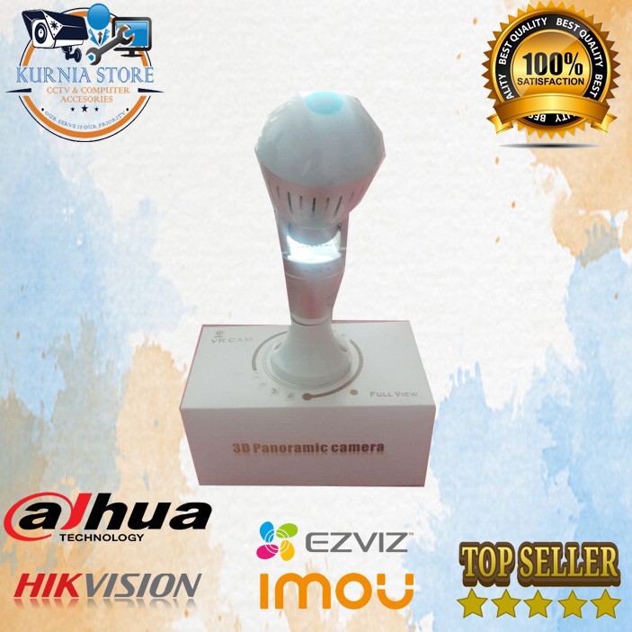 Kamera CCTV VR cam Panoramic bulb