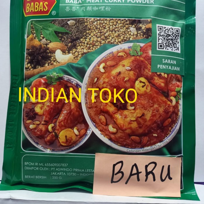 

Fe0Gg Babas Meat Curry / Bumbu Serbuk Kari Daging 250 Gram 75djgbfv