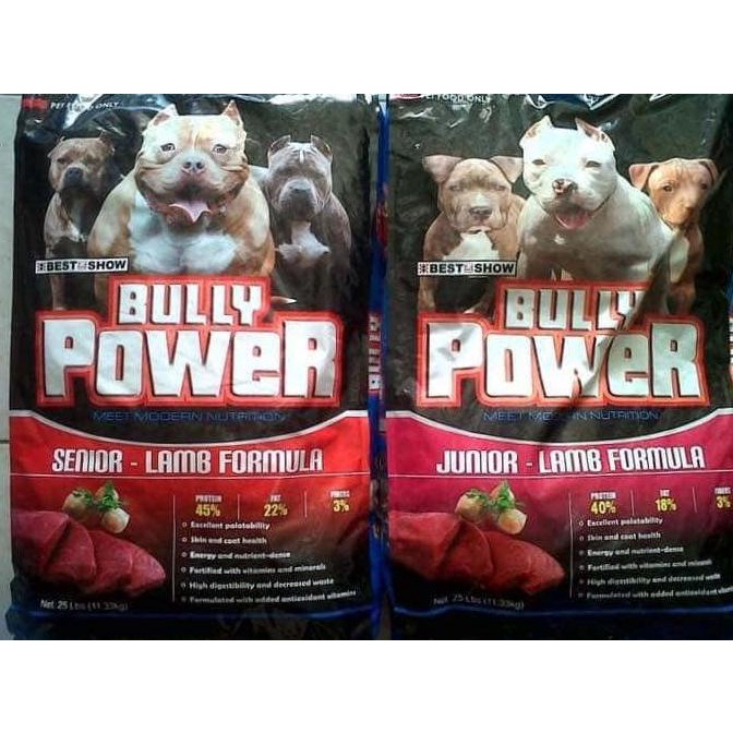 BOLEH DROPSHIP Dogfood Bully Power 11kg