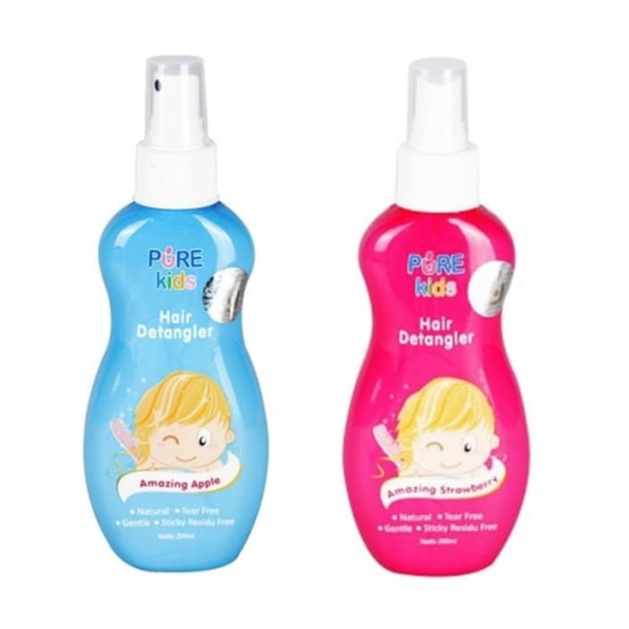 Pure Baby Hair Detangler 200ml Perawatan Rambut Bayi Anak