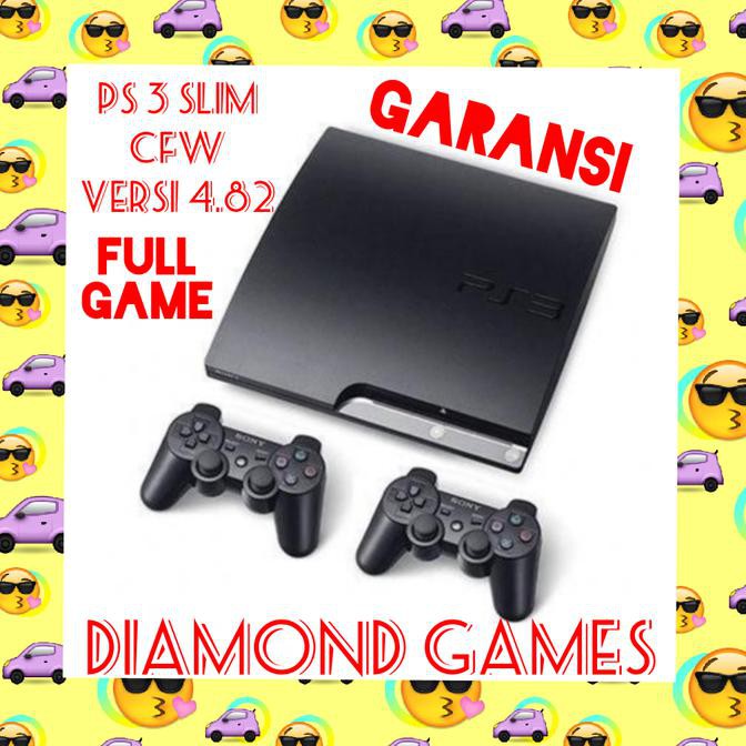 Ps3. Ps 3. Playstation3. Playstation 3. Slim cfw hardisk seri 25xxx 16
