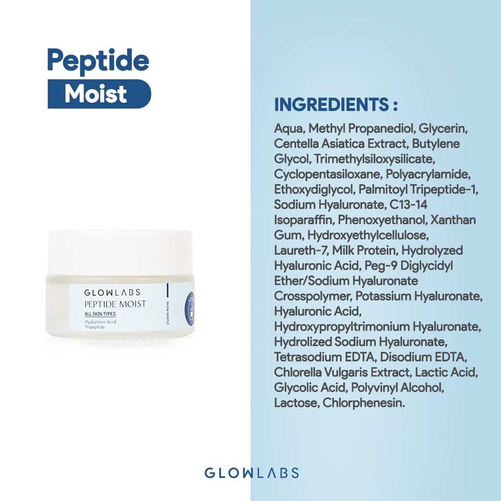 GLOWLABS Peptide Moist (20gr // 40gr)