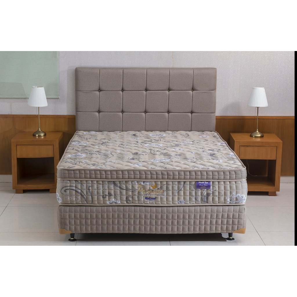 Kasur Springbed Set Uniland Paradise Plushtop Montana