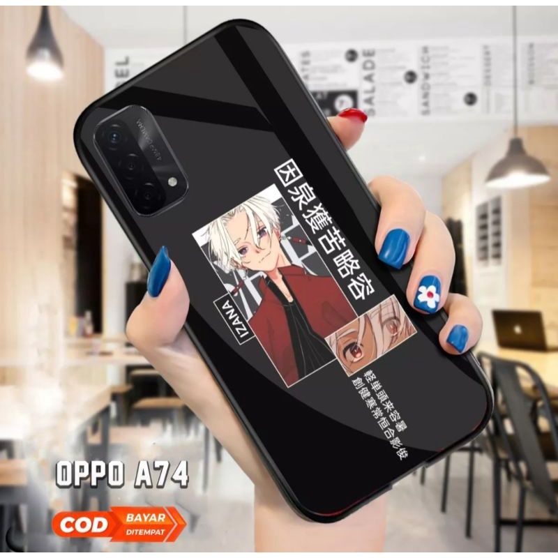 ubluk store case custom Oppo A54 ,A74 motif caracter AOT keren