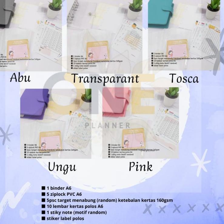 

Terbagus.. PAKET BUDGETING BINDER A6