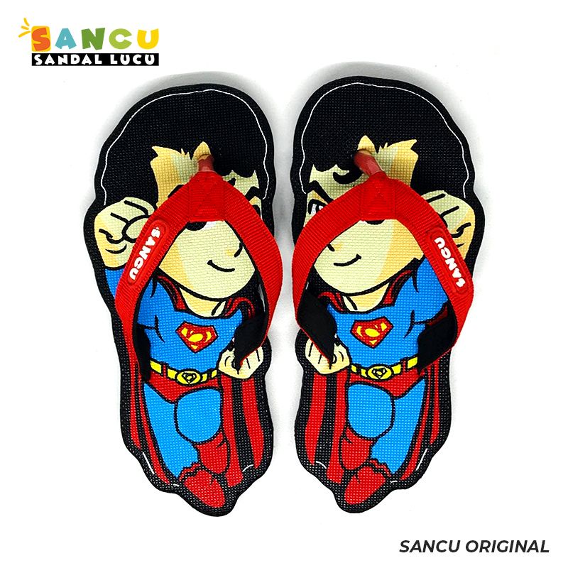 Sandal Anak Karakter Superman Sancu