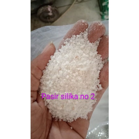 RK Pasir silika putih aquarium/aquascape 1 karung 9kg