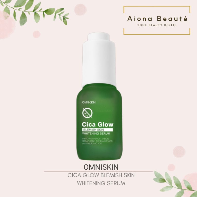 OMNISKIN CICA GLOW BLEMISH SKIN Whitening Serum