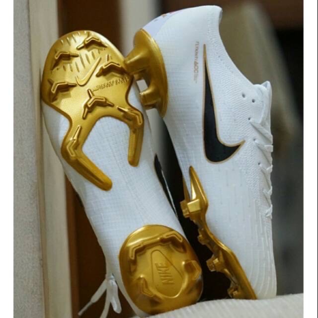 nike mercurial vapor white and gold