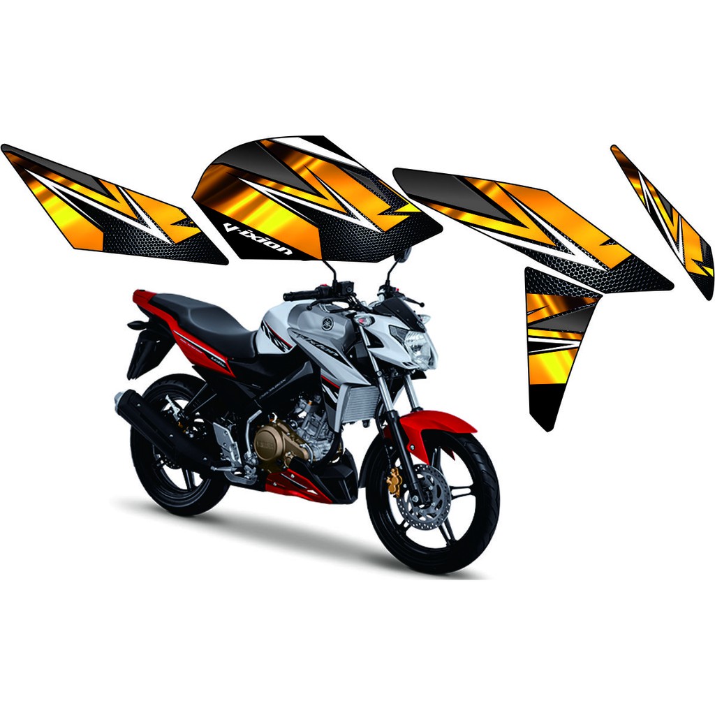 STRIPING VARIASI SIMPLE MOTOR VIXION VARIASI SETIKER-STRIPING VIXION ADVANCE VARIASI LIS