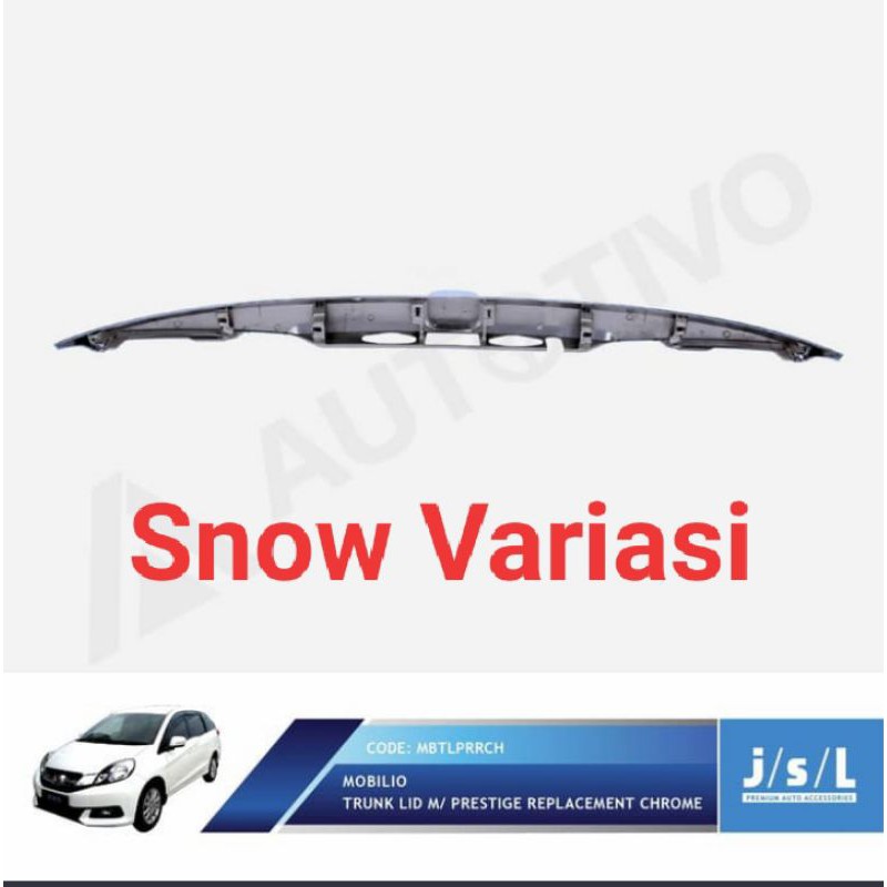 Honda Mobilio trunk lid model replacement chrome JSL