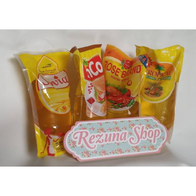 

Minyak goreng 1 LITER