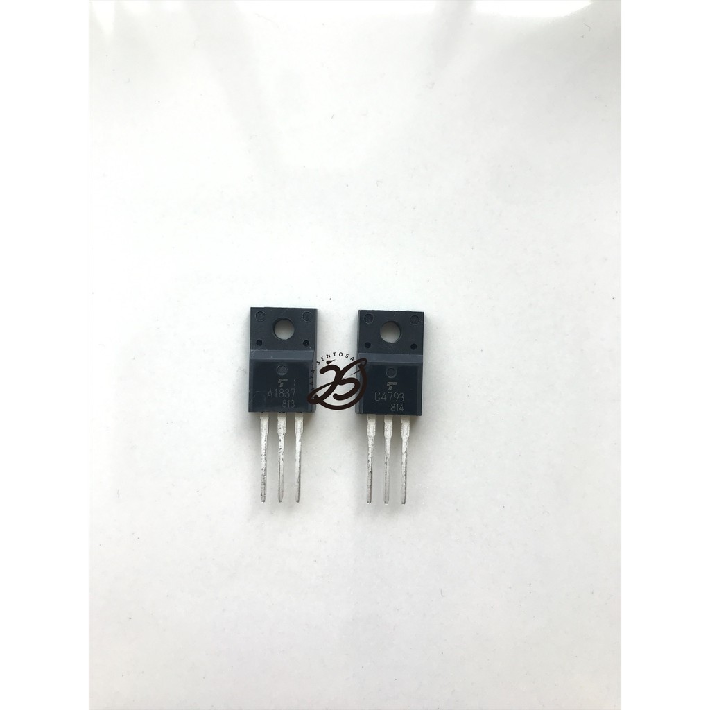 TRANSISTOR A1837 C4793 (1set) TOSHIBA A1837-C4793