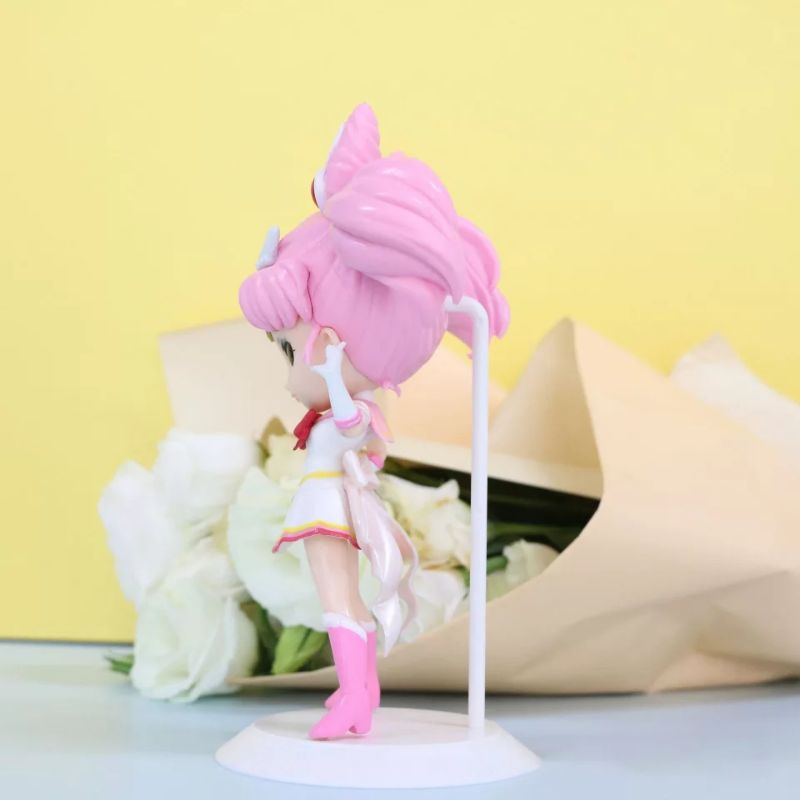 Figure Sailor Moon  Tsukino Usagi Set 2 Mainan figure Sailormoon Miniatur pajangan Q Posket