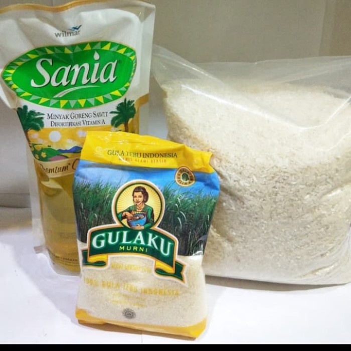 

Bf301Gf Paket Sembako Hemat Murah ... (Beras 3Kg, Minyak 1 Liter, Gula 1Kg) Gdfd601A