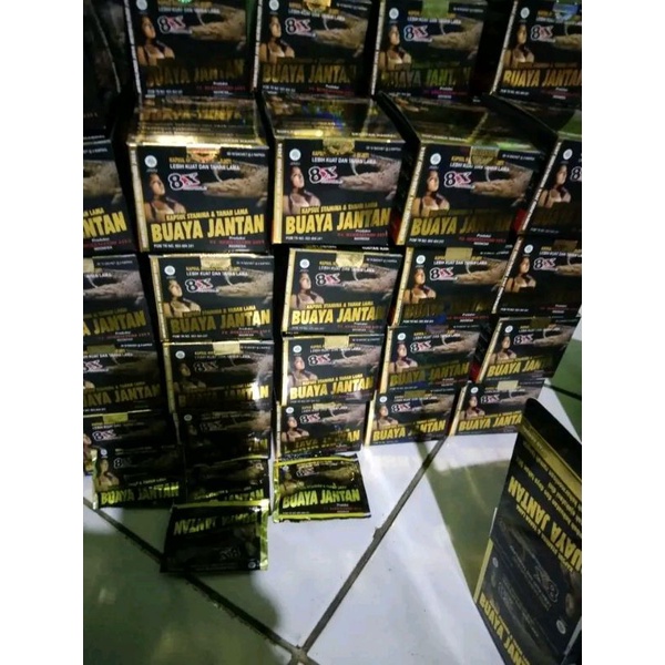 buaya jantan 8x asli